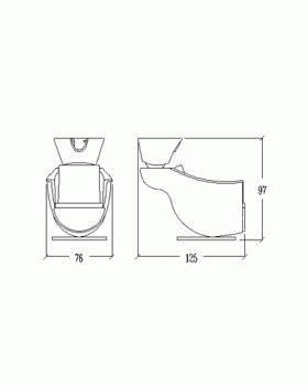 Мойка парикмахерская "Pod"