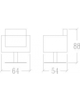 Кресло парикмахерское "RUBIK BROWN"