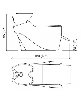 Мойка парикмахерская "MUU MUU ECO SHIATSU"