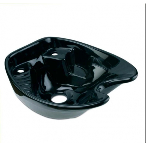 Парикмахерская средняя раковина SUN&SPA "ГАММА" черная + СЛИВ