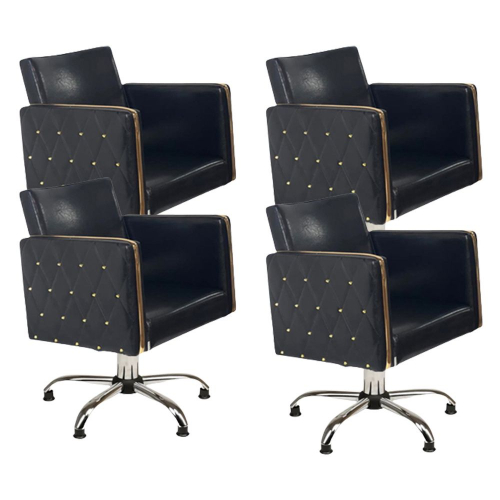 Парикмахерское кресло "Голдиум Блэк"