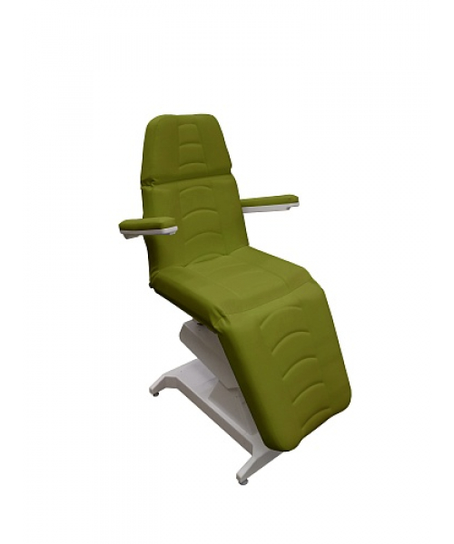 Косметологическое кресло “Ондеви-4”, 4 электропривода, откидные подлокотники, проводной пульт управления