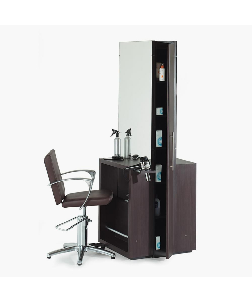 Мужское зеркало барбер двухстороннее "Ahead"